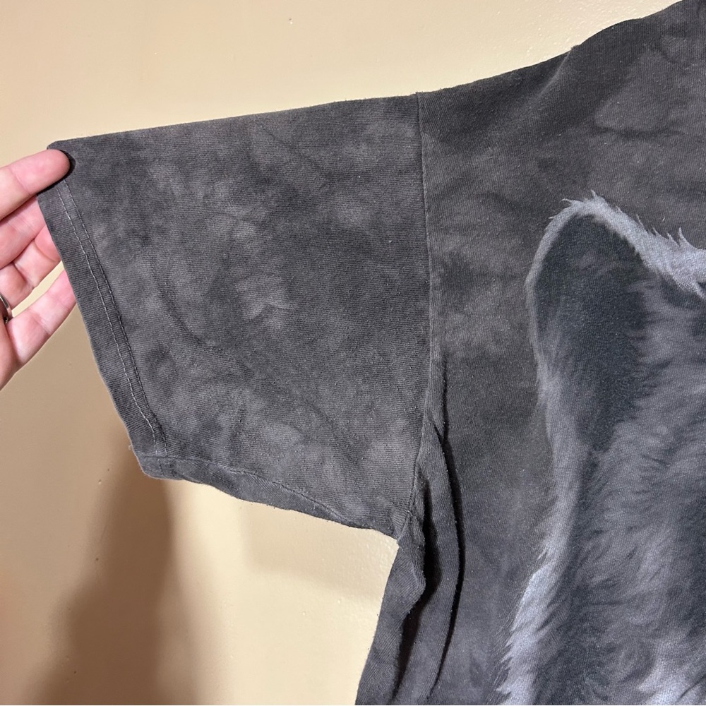 2018 Liquid Blue Growling Wolf Tie Dye Shirt Short Sleeve Size XL - Picture 3 of 6